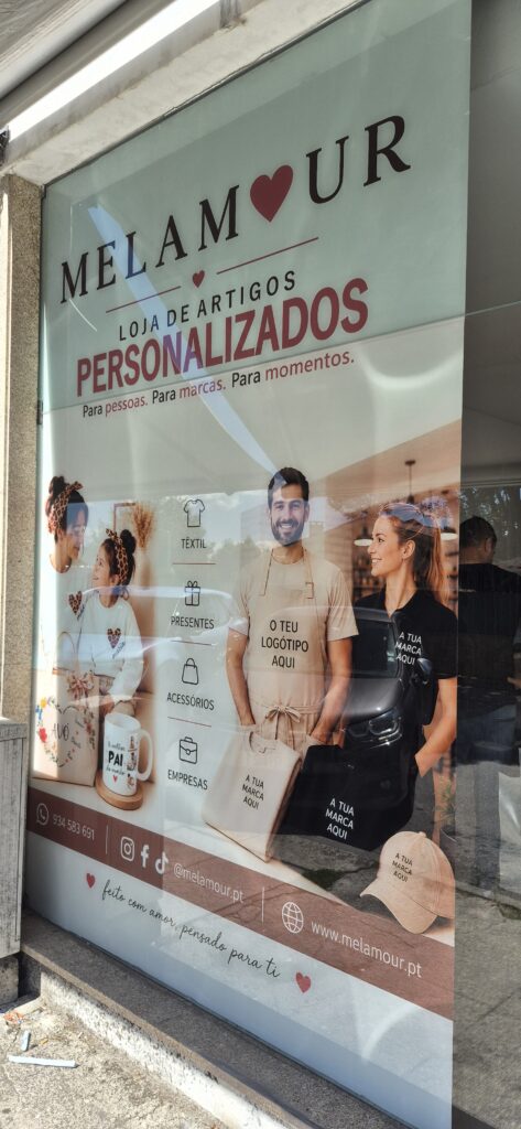Melamour decoração de montra